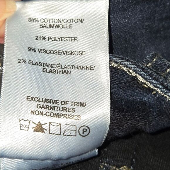 Silver Jeans Co. Women's Suki Mid Rise Curvy Fit Straight Leg Jeans W32x33 - Picture 6 of 16